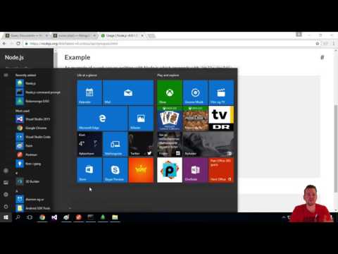 First nodejs webserver