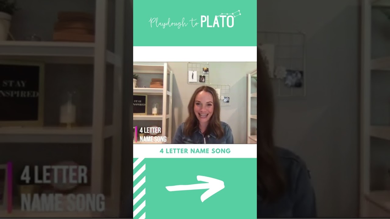 4 LETTER NAME SONG! #shorts #YouTubeShorts