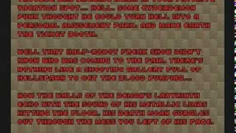 Doom 2: No Rest for the Living Ending