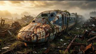 Forgotten &amp; Rusted in the Yard: ASMR Restoration of L0 Series SC Maglev Back to Pristine Condition