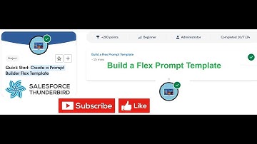 Quick Start: Create a Prompt Builder Flex Template | Build a Flex Prompt Template
