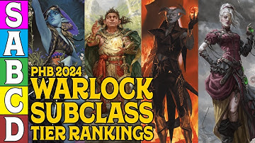2024 Warlock Subclass Tier Ranking in D&D 5e
