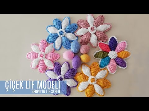 Serpilin Lif Sepeti - Çiçek Lif Modeli