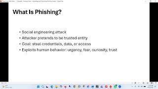 Phishing Attacks & Preventive Techniques