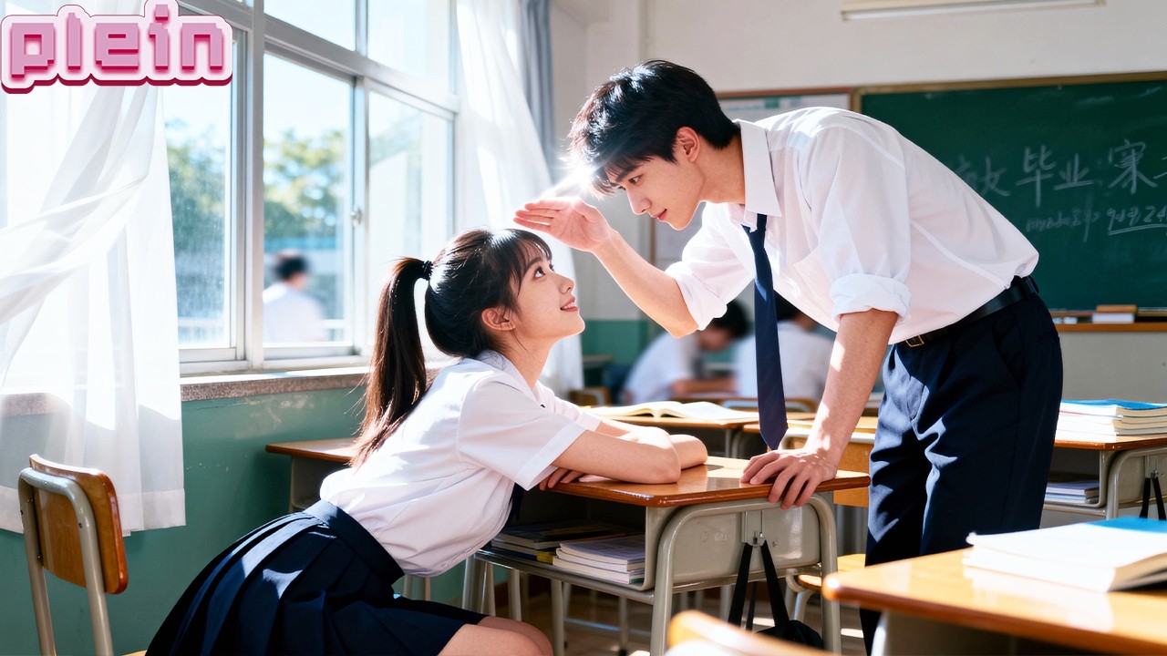 Entouré de beautés, le beau gosse du lycée n'aime que la fille silencieuse depuis cinq ans !