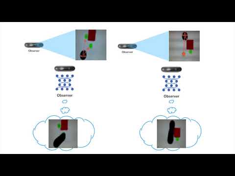 Visual Behavior Modeling for Robotic Theory of Mind