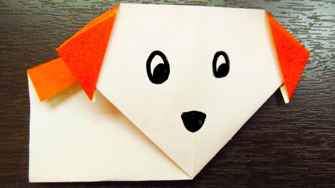 ORIGAMI DOG EASY AND SIMPLE STEP BY STEP FOR BEGINNERS ORIGAMI FACIL