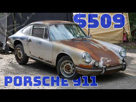$509 1968 Porsche 911 Barn Find