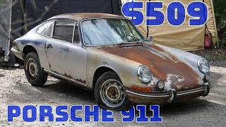$509 1968 Porsche 911 Barn Find