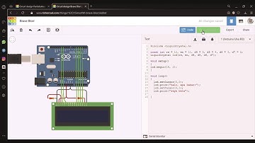 Tutorial Menampilkan Tulisan di LCD Menggunakan Arduino pada Aplikasi Tinkercad