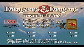 Dungeons and Dragons: Tower of Doom | Neo Geo | Intro