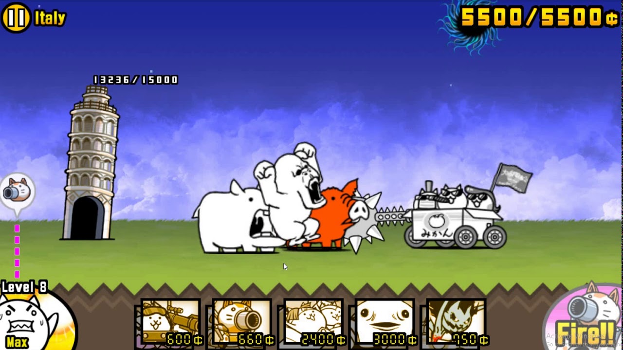 THE BATTLE CATS "Cat Gang"  (Special Cat)