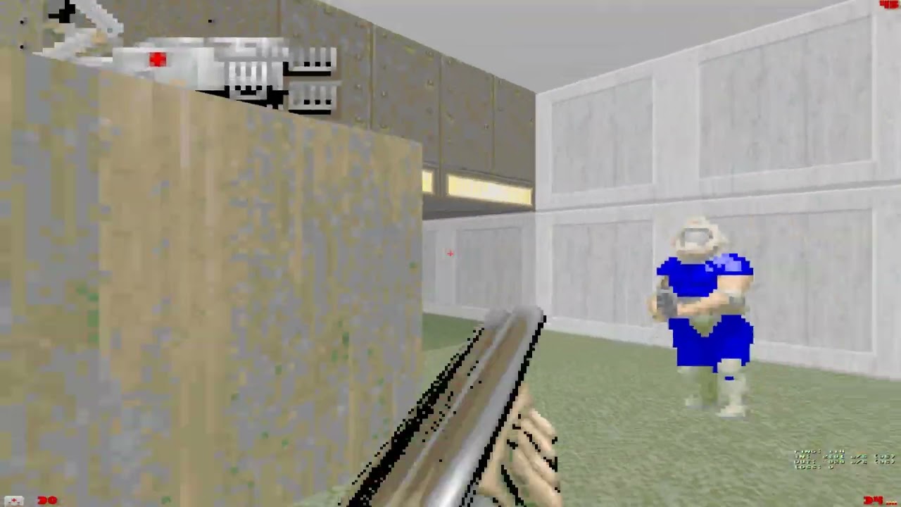 Zdaemon Session - Lucky Flick Shots