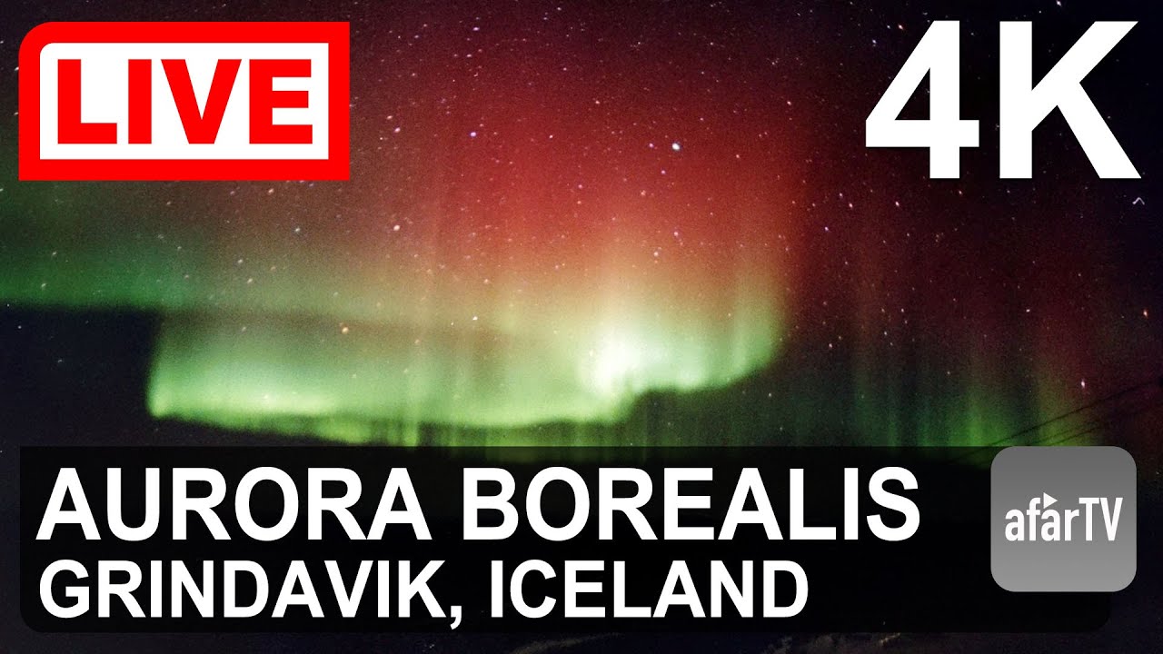 🔴 Live Now:  Aurora Borealis over Iceland in 4K UltraHD