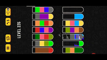 Water Sort Puzzle level 235 😷🤠🤠🥳🤑