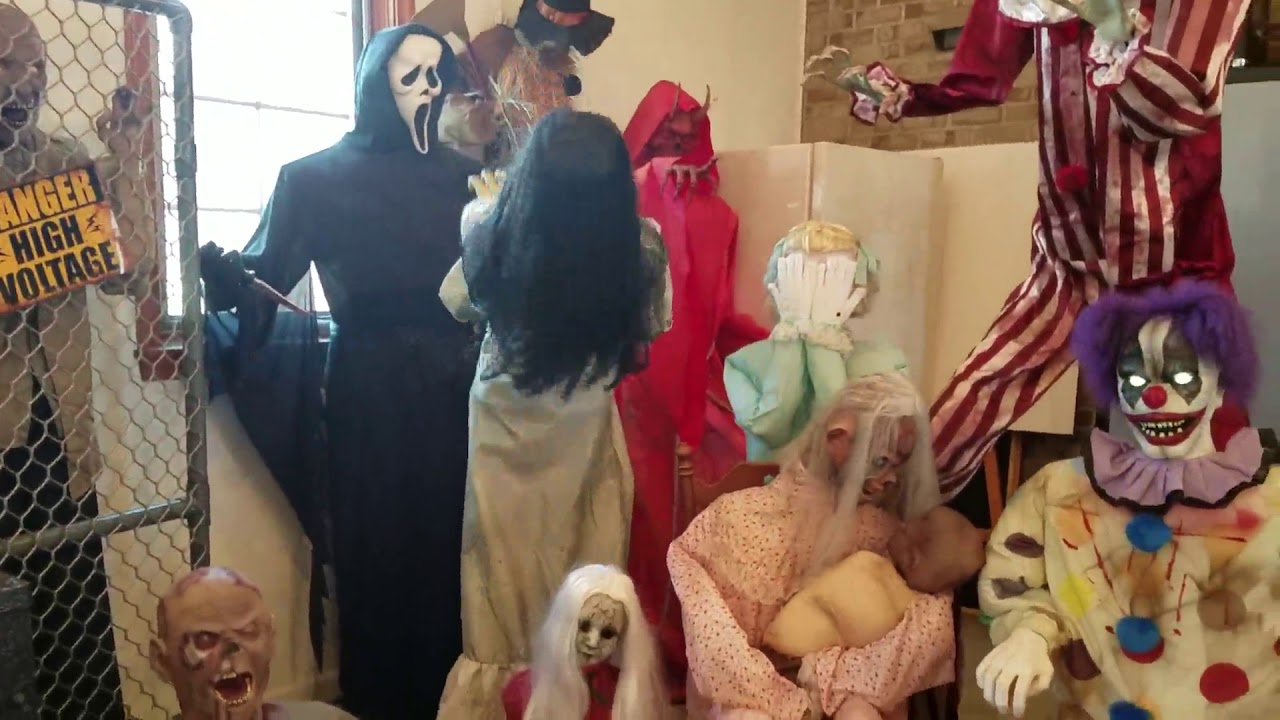 A Lot Of My Halloween Props On (PARTY) #4