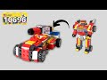 How to Build a LEGO Transformation Mech2 (10696) | 変形ロボの作り方② - レゴクラシック10696レシピ