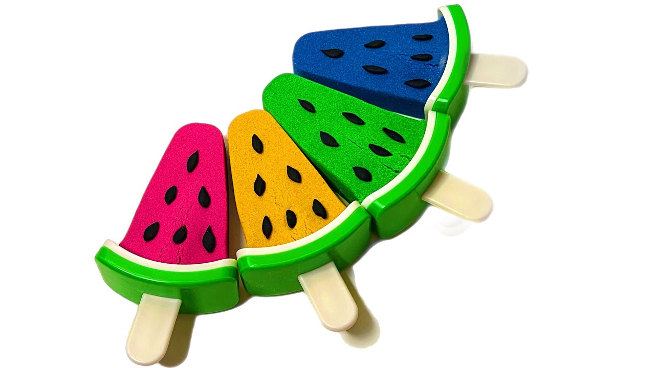 Make Rainbow Watermelon Ice Cream - DIY Summertime Treats