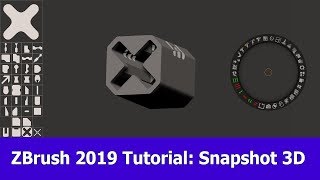 ZBrush 2019 Tutorial : New Feature Snapshot 3D