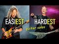 20 levels of Metallica guitar SOLOS
