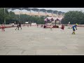 Niharika and christy skating at noida stadium 2