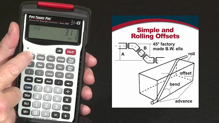 How to Calculate Simple and Rolling Offsets | Pipe Trades Pro