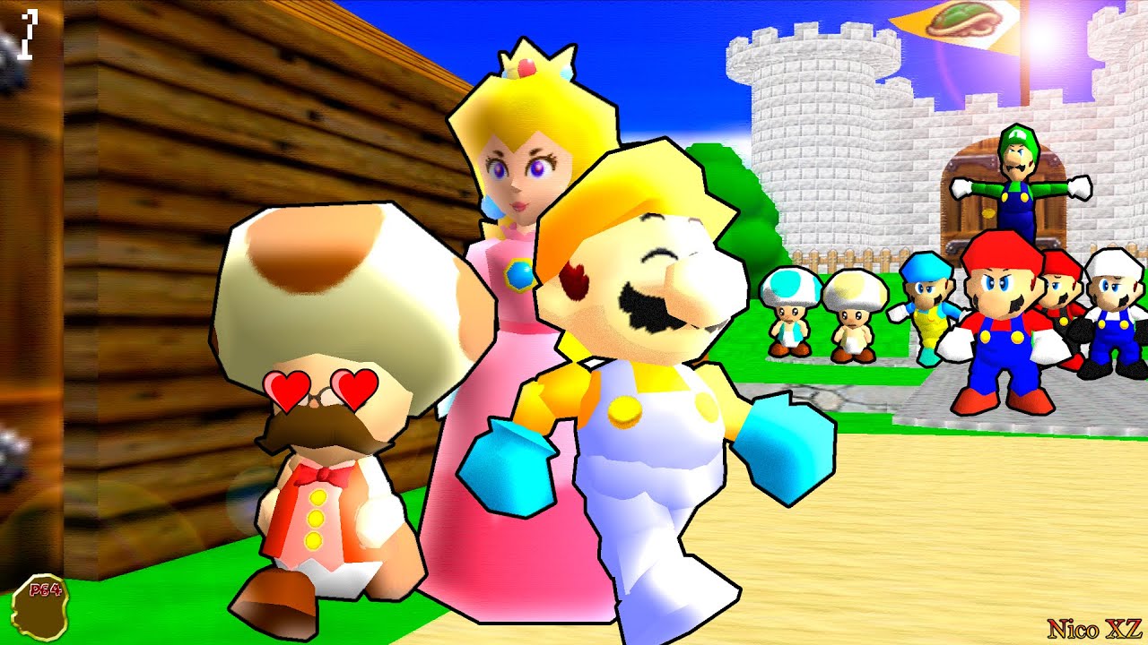 La Reina Peach: El Engaño – Super Mario 64 Bloopers | Capítulo 1