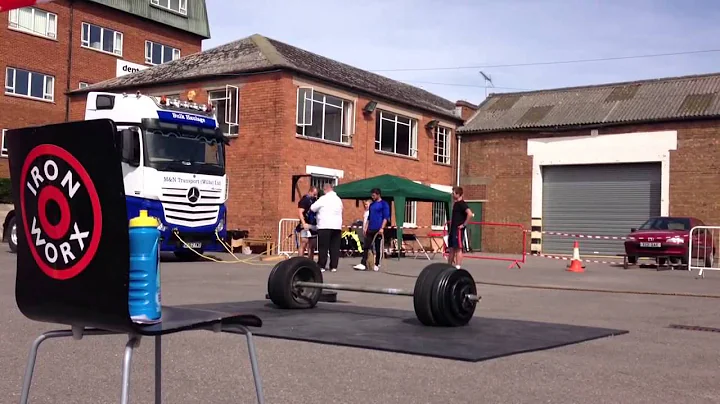 James Iles Truck Pull at Westbury Strongman 2013