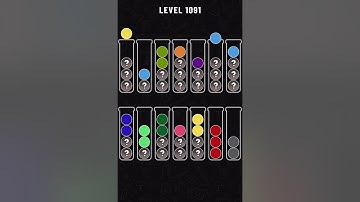 Ball Sort Puzzle Level 1091