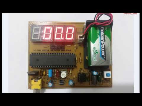 Proteus Tutorial 8 : Making a DVM using ICL7107