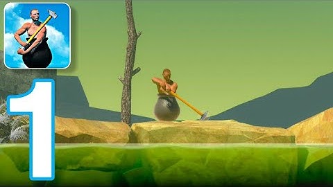 Getting Over It: Gameplay Walkthrough Part 1: Tutorial (Android)
