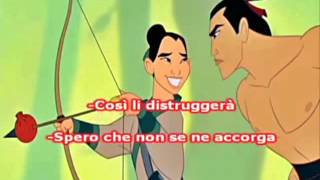 Video-Miniaturansicht von „FARO' DI TE UN UOMO disney Mulan Karaoke ITA“