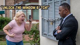 Karen Calls 911 on Black Man For Locking His OWN Windows - She Had No Idea What He Found Out #story