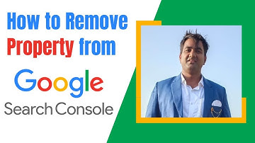 How to remove property from google search console | Remove website from google search console