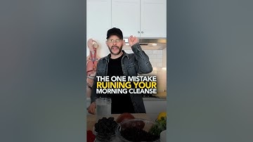 The One Mistake Ruining Your Morning Cleanse