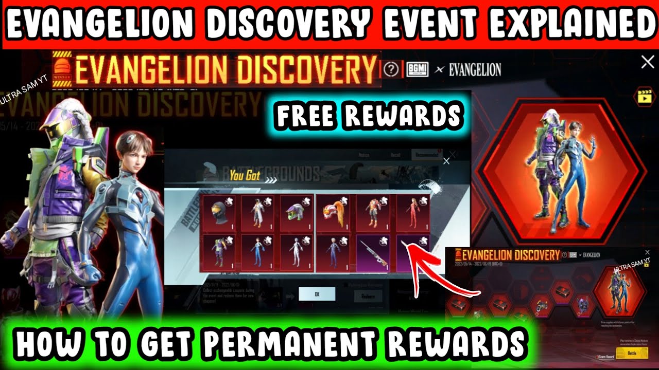 EVANGELION DISCOVERY EVENT EXPLAINED 🔥 HOW TO GET PERMANENT REWARDS IN EVANGELION DISCOVERY EVENT