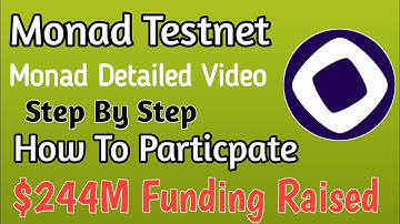 Monad Testnet Airdrop Guide| Monad Airdrop Step By Step Guide| Monad  Step By Step Guide