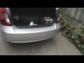 Hyundai Accent снятие бампера, removal Hyundai Accent bumper