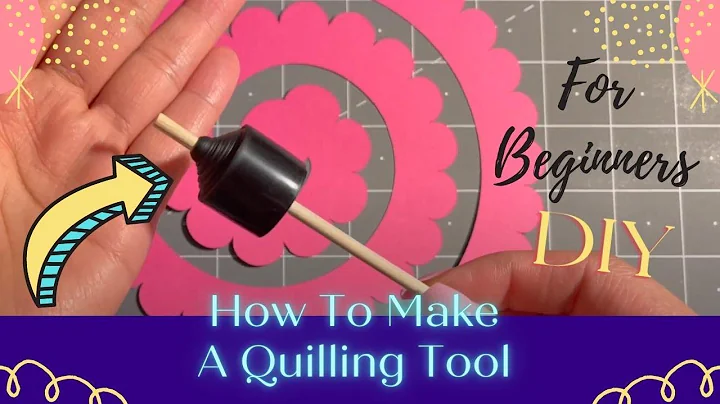 How To Make A Handmade Quilling Tool | For 3D Pape...