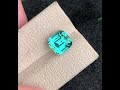 4.86 Carats Attractive Lagoon Tourmaline Gemstone with fine Cushion Cut, Afghan Origin