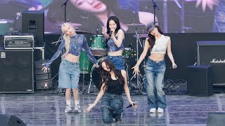 240522 에스파 aespa Full ver &#39;Supernova + Black Mamba + 시대유감 + Spicy + Next Level&#39; 4K 60P 직캠 @강남대 축제