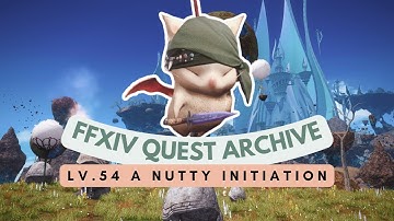Lv.54 A Nutty Initiation | No Commentary | FFXIV Quest Archive