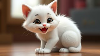 🐱🎵 “Little Kitty Cat” – A Cute 3D Animated Kids Song 🎶🌈 screenshot 1