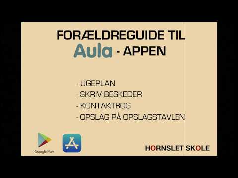 AULA-app forældreguide