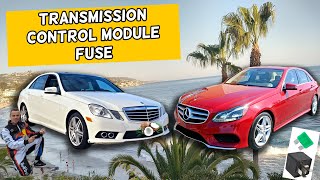 MERCEDES W212 E CLASS TRANSMISSION CONTROL MODULE FUSE E350 E400 E250 E200 E220 E250 CDI BLUETEC