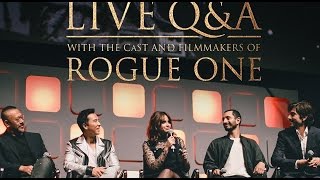Rogue One: A Star Wars Story LIVE Cast Twitter Q&A FULL Panel Dec 2 2016