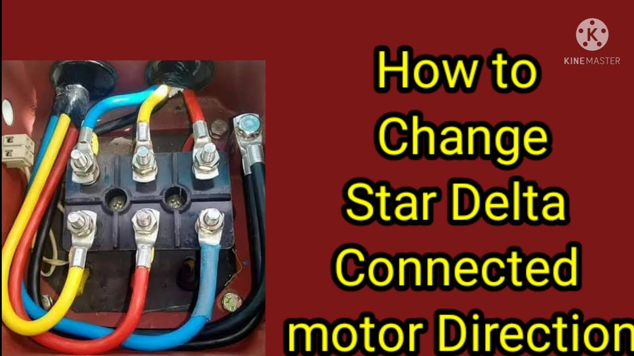 How do you reverse a star Delta? How do you change the direction of a