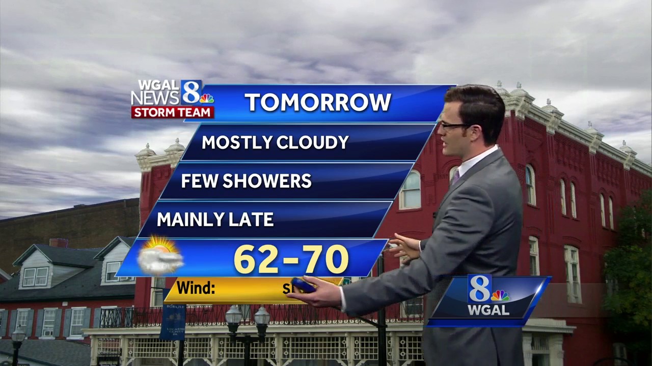 Weekend Weather: Warm, sunny - but a few showers - YouTube