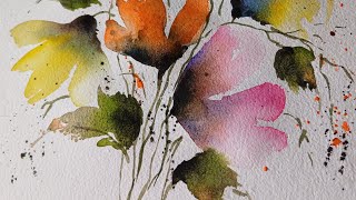Vibrant Watercolor Blooms To Soothe Your Soul