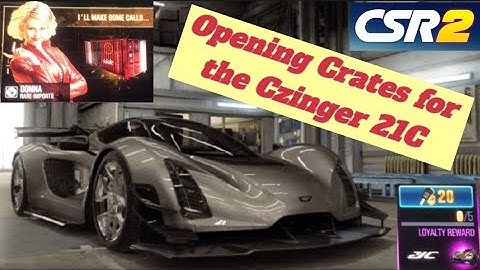 CSR2🔑Opening Crates for Czinger 21C(purple star) with Gold Keys. Lucky or Loyalty?